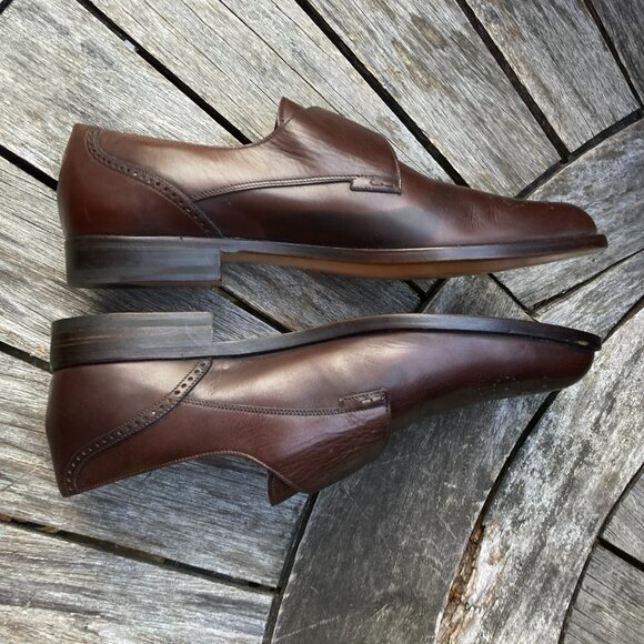 bally monk strap brown 9.5 B main image 13
